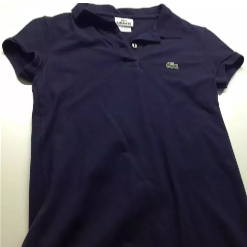 Lacoste Women's Short Sleeve Slim Fit Polo size 36